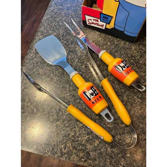 The Simpson’s 3 Piece BBQ Tool Set - Picture 5 of 12